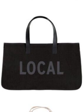 Local Tote Large Black New Hold Everything Santa Barbara Design Studio